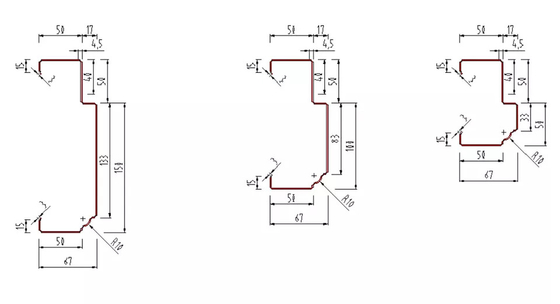 as venezianas do obturador de rolamento 4.5kw rolam formando o conversor do PLC da máquina