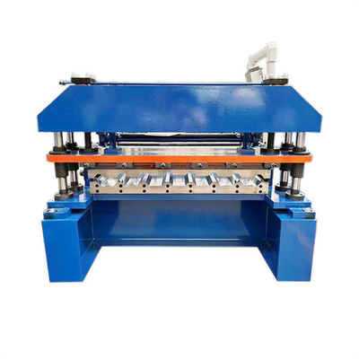 Rolo de alta velocidade do painel do telhado que forma a máquina 0.3-0.8mm usados para o telhado