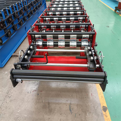 Rolo trapezoidalmente da folha do Galvalume que forma o rolo automático do reforço da máquina que forma a máquina