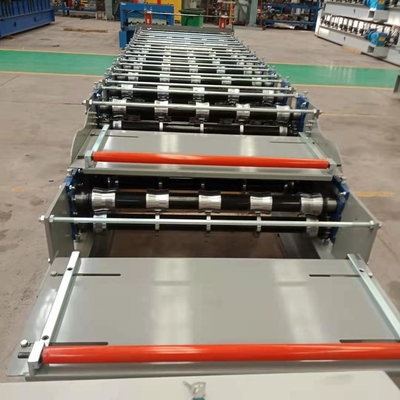 Rolo de aço da dupla camada que forma a máquina para o painel de parede do telhado do perfil da caixa de Ibr do metal