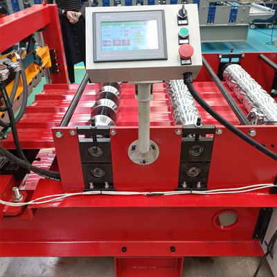 Máquina 15m/Min Roof Panel Making Machine de Rib Roof Panel Roll Forming