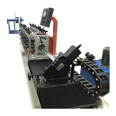 Linhas dobro aço Keel Roll Forming Machine do calibre da luz do perfil da ômega C U