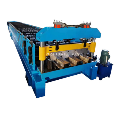 FOLHA GALVANIZADA DE AÇO DO DECKING DO ASSOALHO DO METAL DA MÁQUINA DA PLATAFORMA DE ASSOALHO QUE FAZ A MÁQUINA