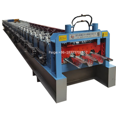 FOLHA GALVANIZADA DE AÇO DO DECKING DO ASSOALHO DO METAL DA MÁQUINA DA PLATAFORMA DE ASSOALHO QUE FAZ A MÁQUINA