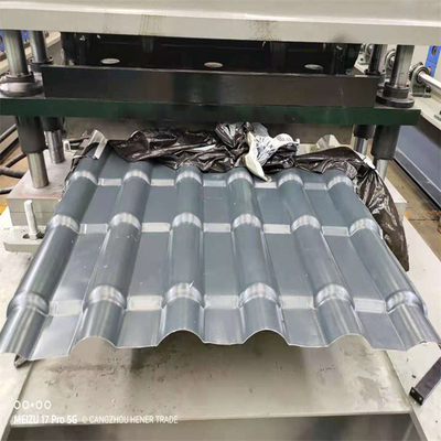 Rolo vitrificado de aço da telha da cor que forma a folha vitrificada máquina que faz a máquina 0.3mm-0.8mm