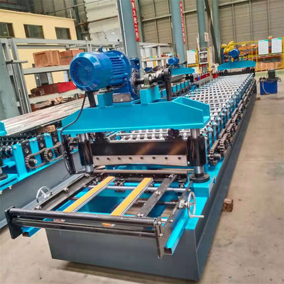 Rolo ondulado da folha da telha do metal que forma a máquina para o painel do telhado da parede do material de construção