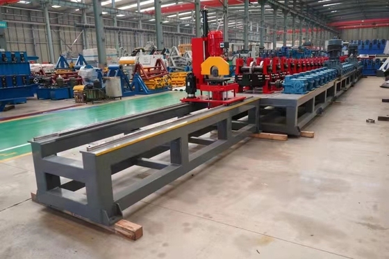 Rolo Unistrut do canal de C que forma a máquina 8-15m/min para o apoio de painel solar