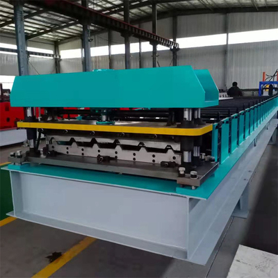 Folhas de parede de aço de Ibr da cor do metal e rolo trapezoidalmente do painel do telhado que forma a máquina