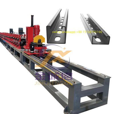 a estrutura solar de 18m/Min Roll Forming Machine For galvanizou as bobinas de aço
