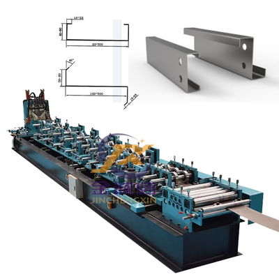 rolo do Purlin de 25m/Min Size Interchangeable CZ que forma a movimentação hidráulica do motor da máquina