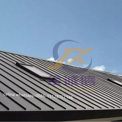 Controle azul do PLC da máquina de 8-12m/Min Standing Seam Roll Forming