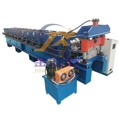 automático completo do controle do PLC de 380V 50Hz Ridge Cap Roll Forming Machine Siemens