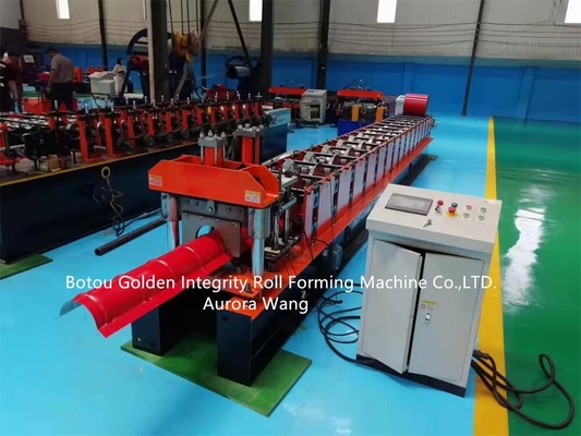 Máquina galvanizada de Ridge Cap Cover Production Line do telhado da boa qualidade com preço de fábrica
