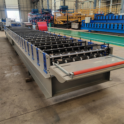 Rolo ondulado de aço da folha do ferro de alta velocidade da fabricação que forma a máquina para o material de construção