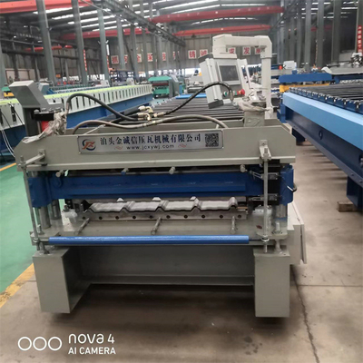 Rolo do painel do telhado de PPGL que forma a máquina 15m/Min Roof Tile Forming Machine