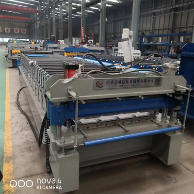 Rolo do painel do telhado de PPGL que forma a máquina 15m/Min Roof Tile Forming Machine