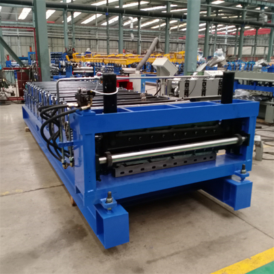 Rolo de aço da dupla camada da cor que forma a máquina 0.3mm-0.8mm totalmente automático
