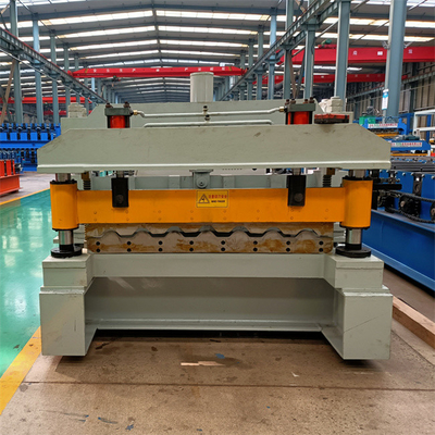 4kw vitrificou o rolo da telha que forma a máquina para folhas do telhado do material de construção