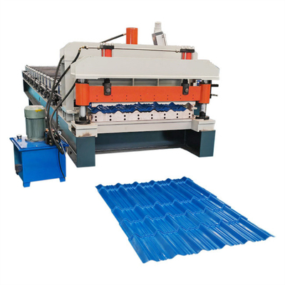 Sistema de controlo anterior galvanizado do Plc do rolo de aço 380V 50Hz da telha de telhado