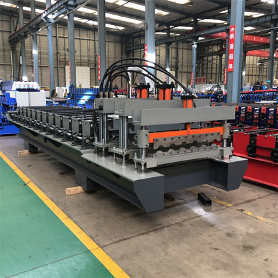 O metal pintou a máquina de aço revestida 15-20m/min da telha telhando que forma a velocidade