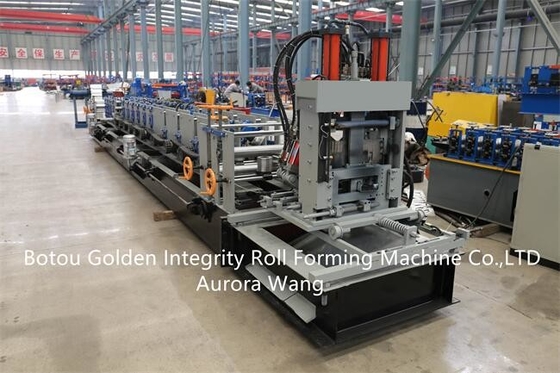 Rolo do Purlin do SOLDADO GL CZ que forma o rolo de quadro de aço da máquina 25m/min anterior