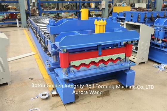 Rolo vitrificado de aço galvanizado que forma o quadro de aço da solda da máquina 300H