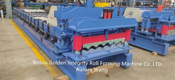 Rolo vitrificado de aço galvanizado que forma o quadro de aço da solda da máquina 300H