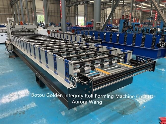 Máquina vitrificada metal 5-6m/Min High Speed da telha do material de construção