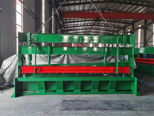 3m/6m/8m que cortam e folha galvanizada da máquina de dobra para o telhado