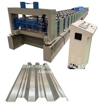 plataforma de assoalho de aço galvanizada da bobina que forma a fase da máquina 380V 50Hz 3