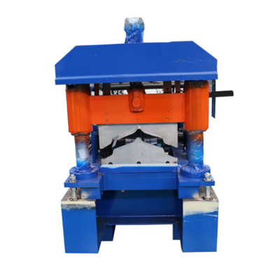 Metal que telha a metade de Ridge Capping Roll Forming Machine da folha em volta de Ridge Hat Machine