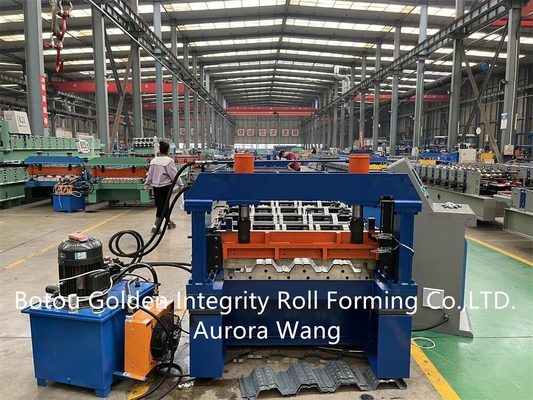Rolo do assoalho da plataforma de PPGI/PPGL que forma a largura eficaz da máquina 750mm