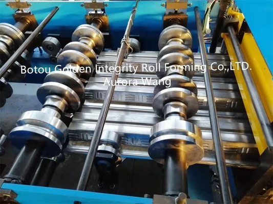 máquina de 12-13m/Min Floor Deck Roll Forming para o apoio concreto