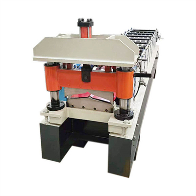 Máquina de aço de Ridge Cap Roof Roll Forming do arco da cor do metal para Ridge Capping Tile