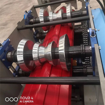 Aço Ppgi Ridge Forming Machine 15-20m/Min For Roof Panel da cor