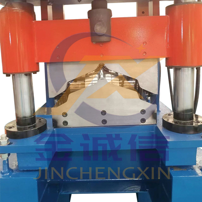 15-20m/Min Roof Ridge Cap Roll que forma a máquina galvanizou o controle de aço do PLC