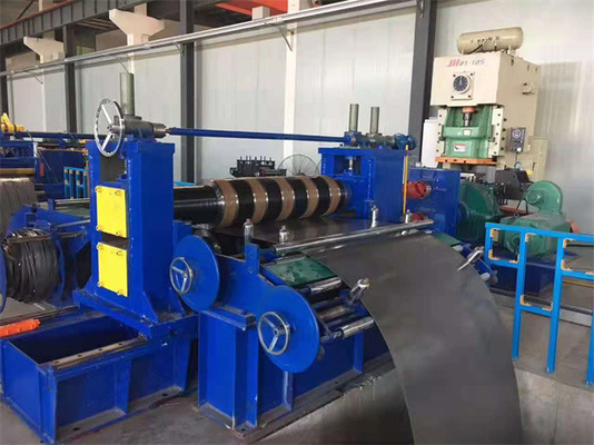 Linha de corte de aço galvanizada máquina 180KW da cor totalmente automático