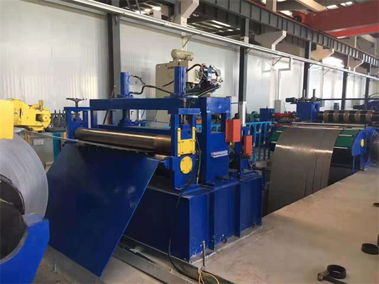 Linha de corte de aço galvanizada máquina 180KW da cor totalmente automático