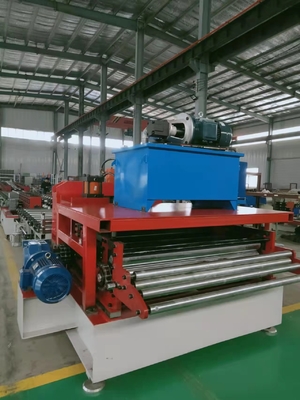 Estações azuis do rolo da máquina 18 de 12m/Min Cable Tray Roll Forming