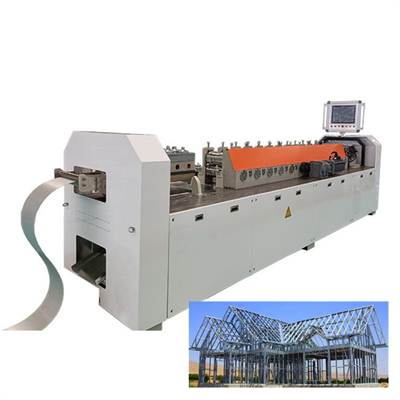 Vértice de alta velocidade de quadro de aço BD da máquina 50-60m/min do calibre da luz da construção da casa de campo