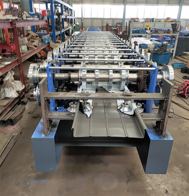 Rolo ereto de aço galvanizado do painel do telhado da emenda que forma a máquina portátil