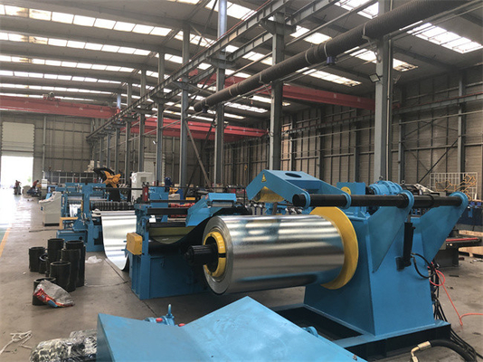 Alta velocidade totalmente automático de aço inoxidável da máquina de corte da bobina 180KW