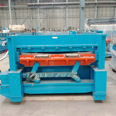 O SOLDADO PPGI cortou à linha máquina do corte do comprimento e de corte da máquina 15.5KW