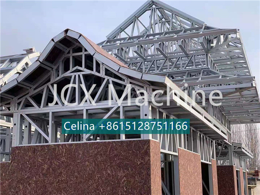 máquina de quadro de aço Lgs Keel Roll Forming Machine do calibre da luz 380V