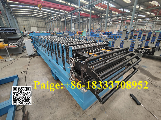 686 762 do telhado duplas camada do rolo do painel que forma o controle do PLC da máquina 380V