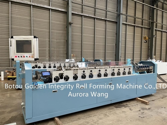 máquina de quadro de aço 380V Keel Roll Forming Machine do calibre da luz 7.5kw