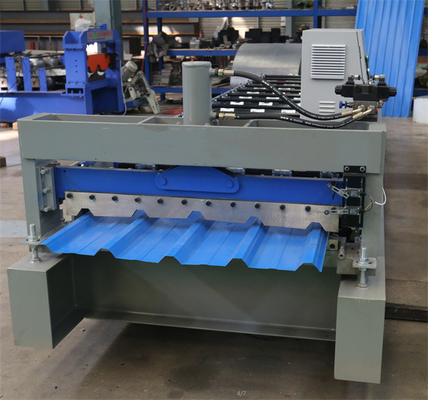 Rolo de alta velocidade do telhado do zinco que forma a folha trapezoidalmente da máquina que faz a máquina