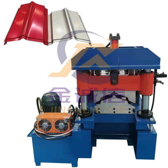 15-20m/Min Roof Ridge Cap Roll que forma a máquina galvanizou o controle de aço do PLC
